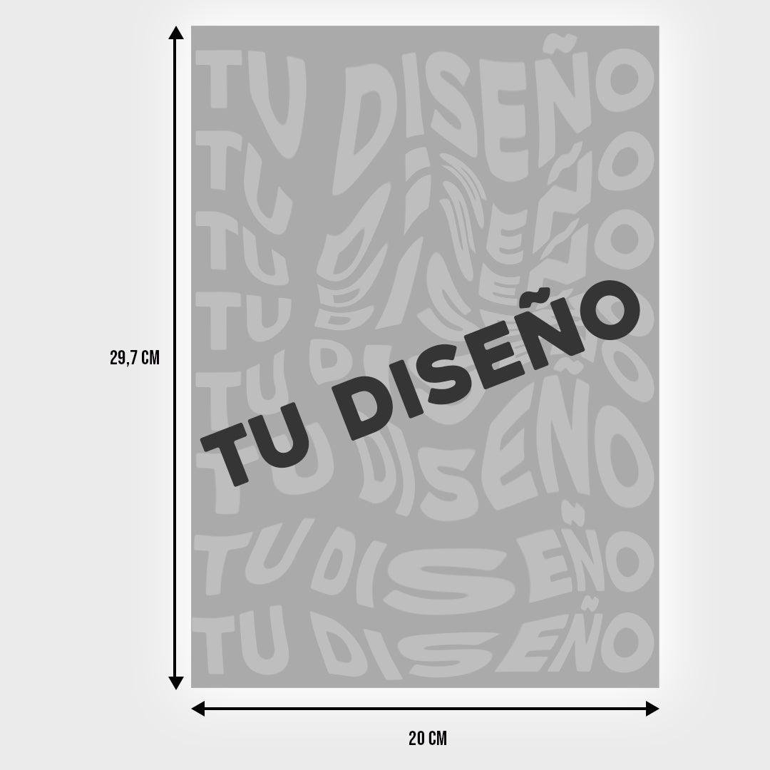 Impresión DTF 29,7cm x 21cm