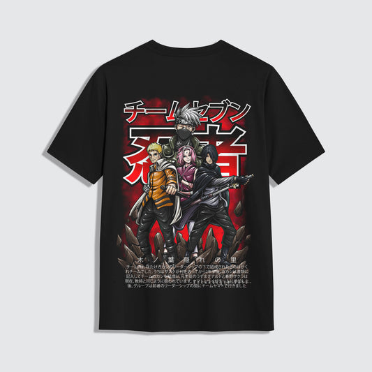 Remera Naruto/Equipo7